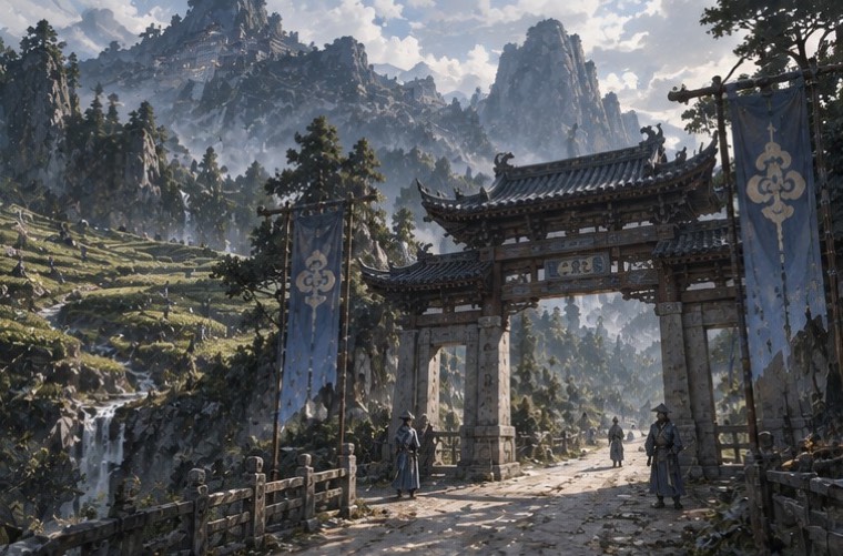 Under Azure Banners
